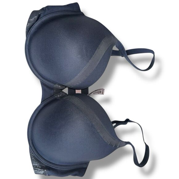 Victoria’s Secret 36DD Body by Victoria Perfect Shape Grey Padded Underwire Bra - Picture 6 of 9